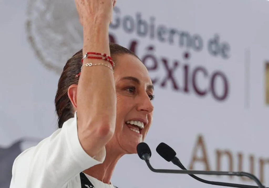sheinbaum protestas en zócalo cdmx