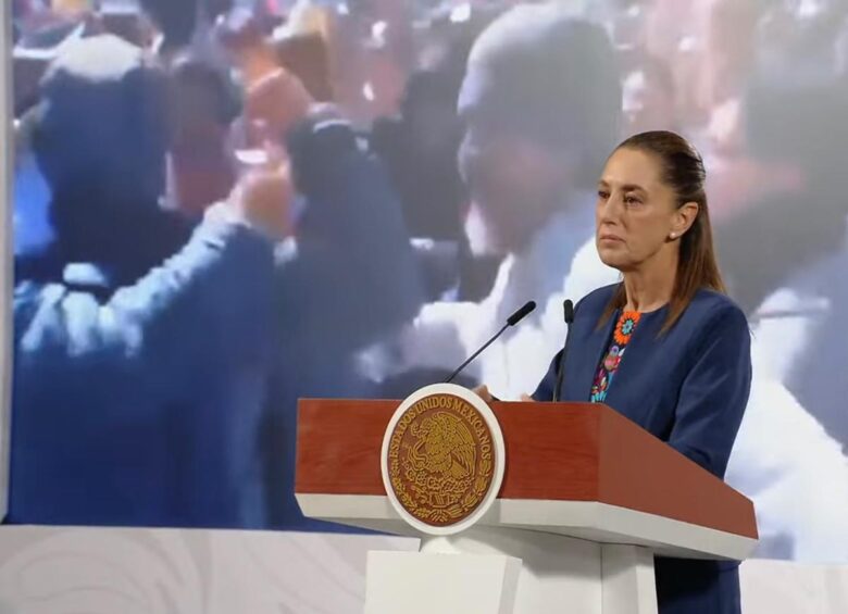 Sheinbaum señala escasa presencia juvenil en marcha de la Generación Z