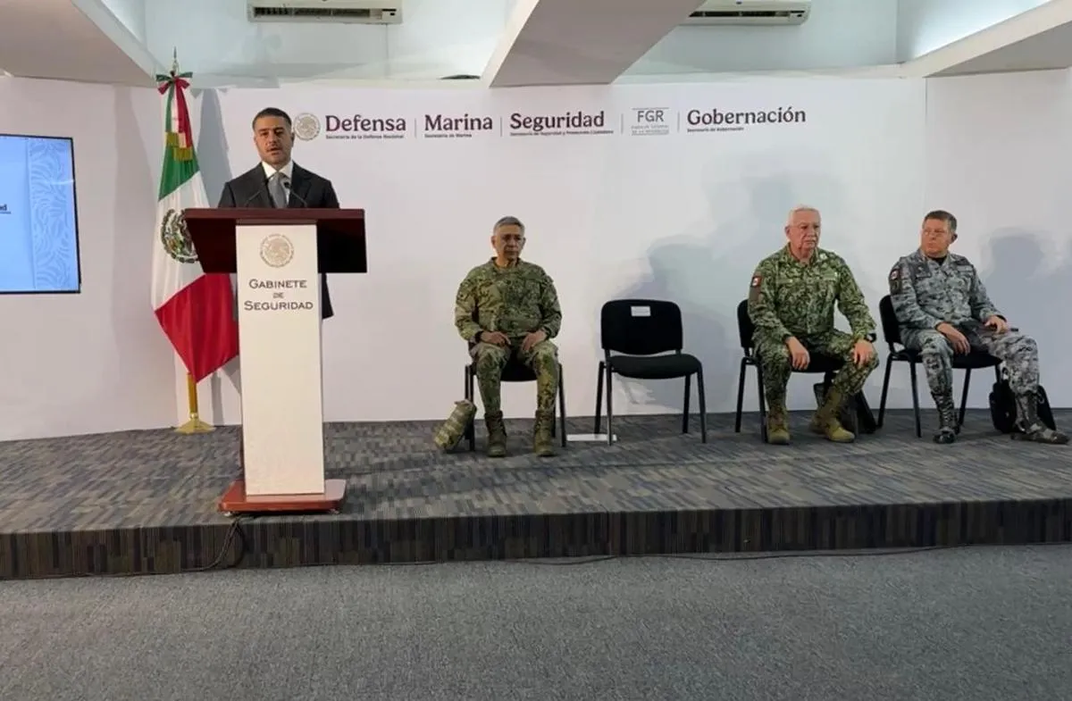 Si no podemos evitarla, buscaremos que no quede impune: Harfuch sobre violencia en Michoacán