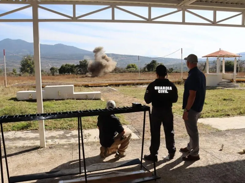 SSP Michoacán y FBI dan inicio a capacitación en manejo de artefactos explosivos
