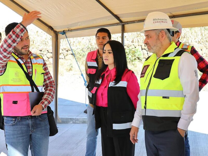 Supervisa Bedolla avance de obras en Villas del Pedregal; se invierten 100 mdp