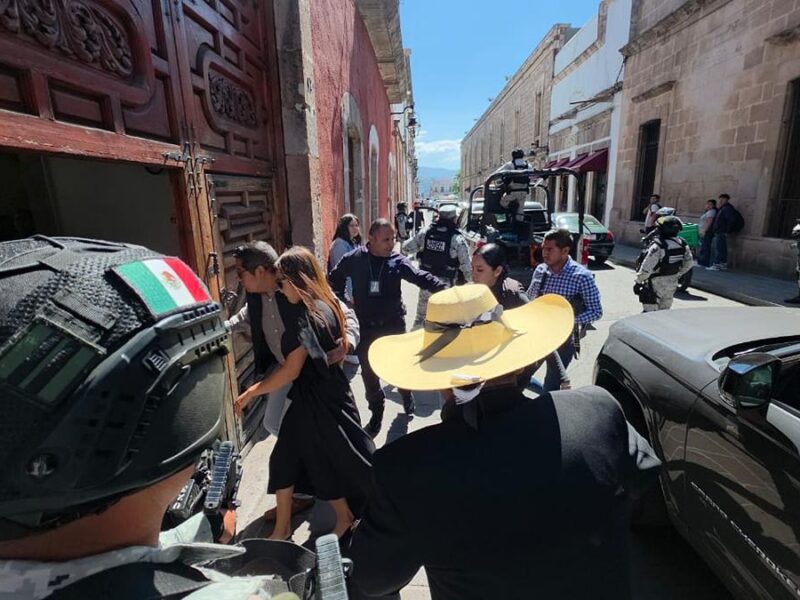 Todo listo para que rinda protesta Grecia Quiroz como presidenta sustituta de Uruapan