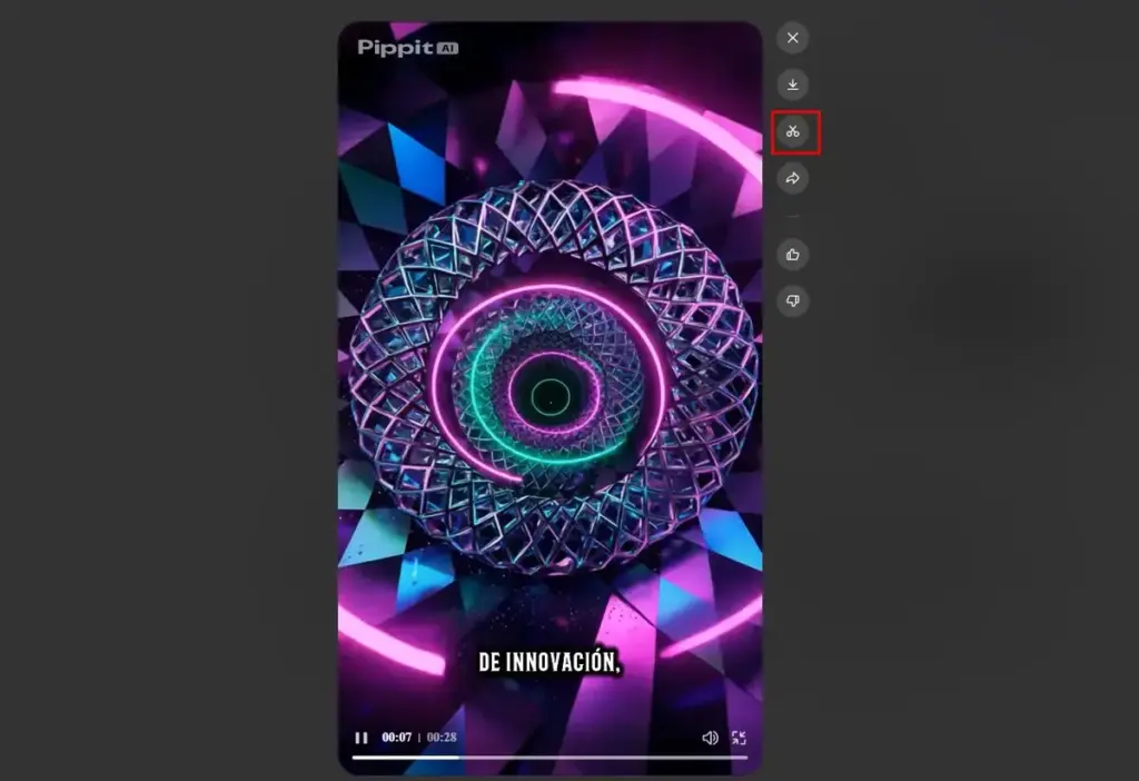 Traducción y exportación de video en diferente resolución