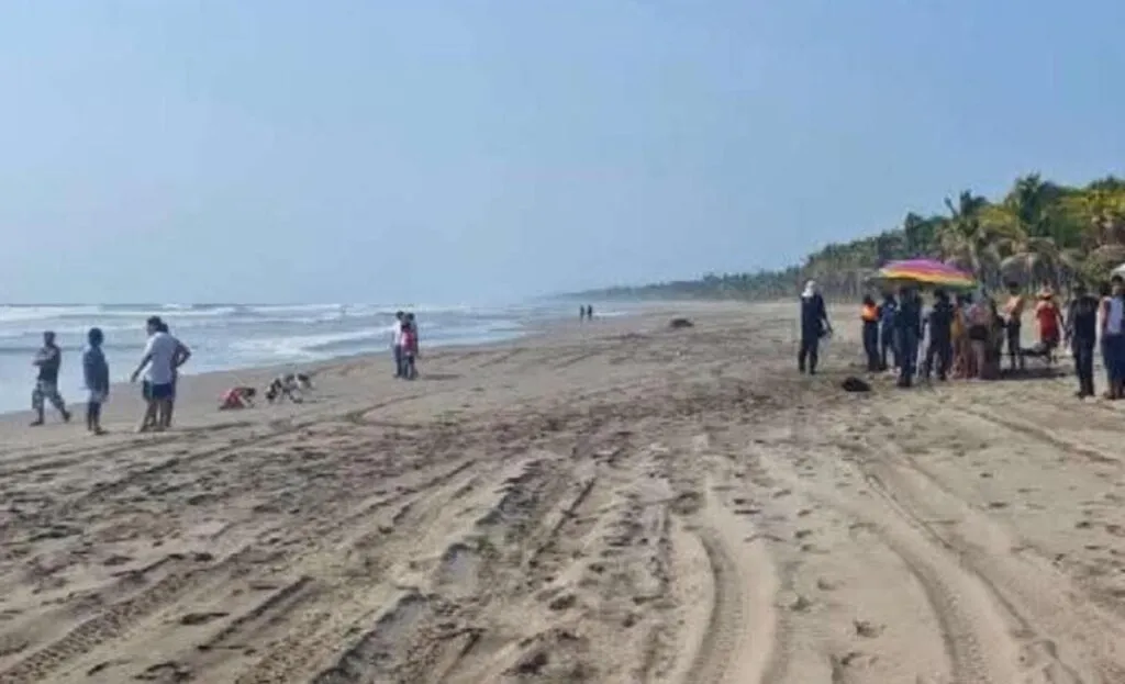 Turista moreliano fue rescatado de ahogarse en el mar de Lázaro Cárdenas en la Costa Michoacana
