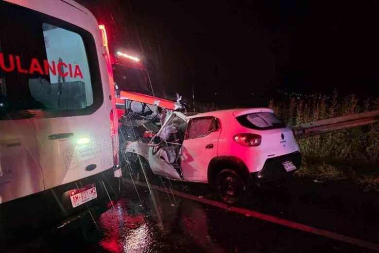 Un accidente en la carretera Zacapu-Villa Jiménez resultó en la muerte de un hombre