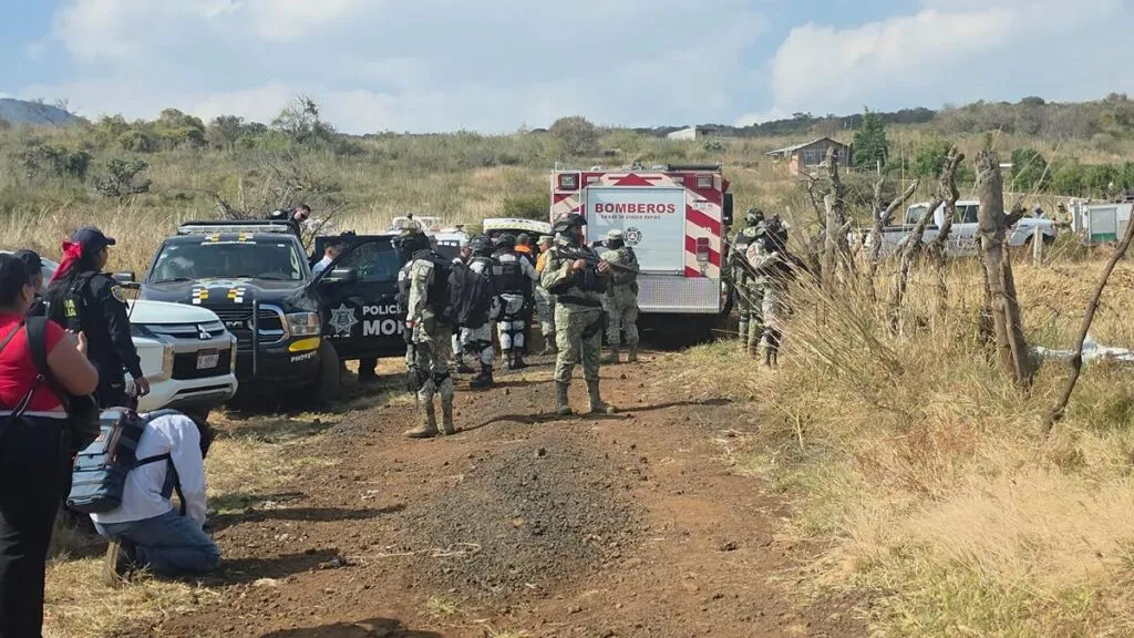 Un muerto y un herido, resultado de explosión cerca del cerro del Quinceo en Morelia