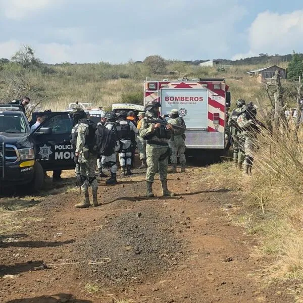 Un muerto y un herido, resultado de explosión cerca del cerro del Quinceo en Morelia