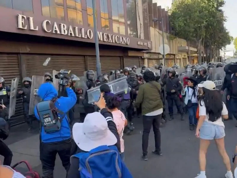 Vinculan a proceso a tres participantes de la marcha Generación Z por tentativa de homicidio agravado