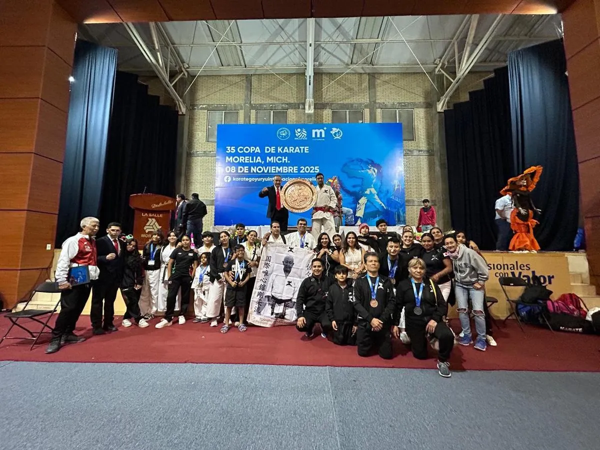 Yushikan América, campeón de la 35° Copa de Karate Morelia 2025