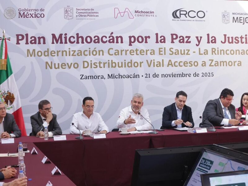 Zamora se transformará con la construcción de su primer distribuidor vial: Bedolla