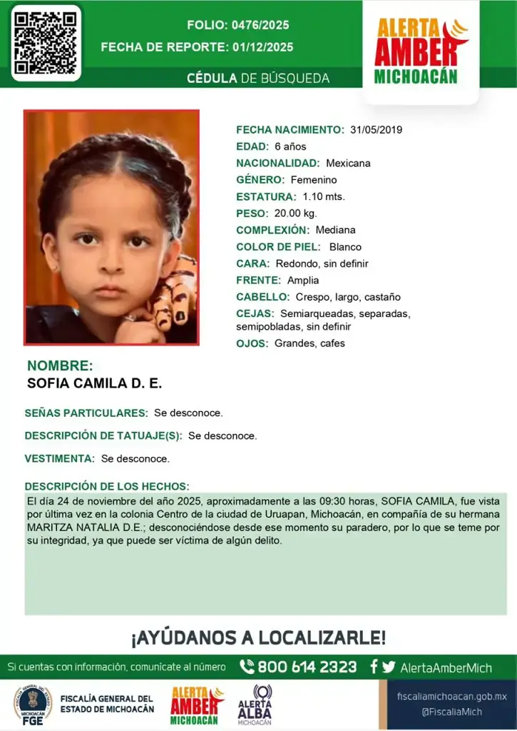 Avances limitados de FGE en feminicidio de Maritza