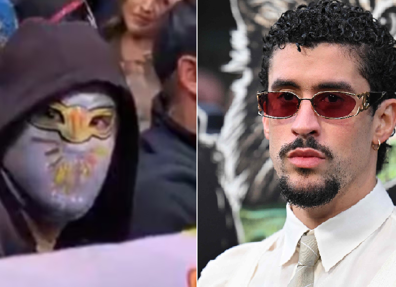 Bad Bunny se disfrazó de Místico en la Arena México pero fue descubierto