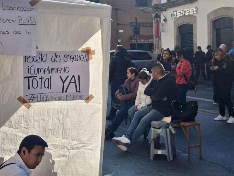 Bedolla remite el conflicto con sindicatos de salud al IMSS-Bienestar 1