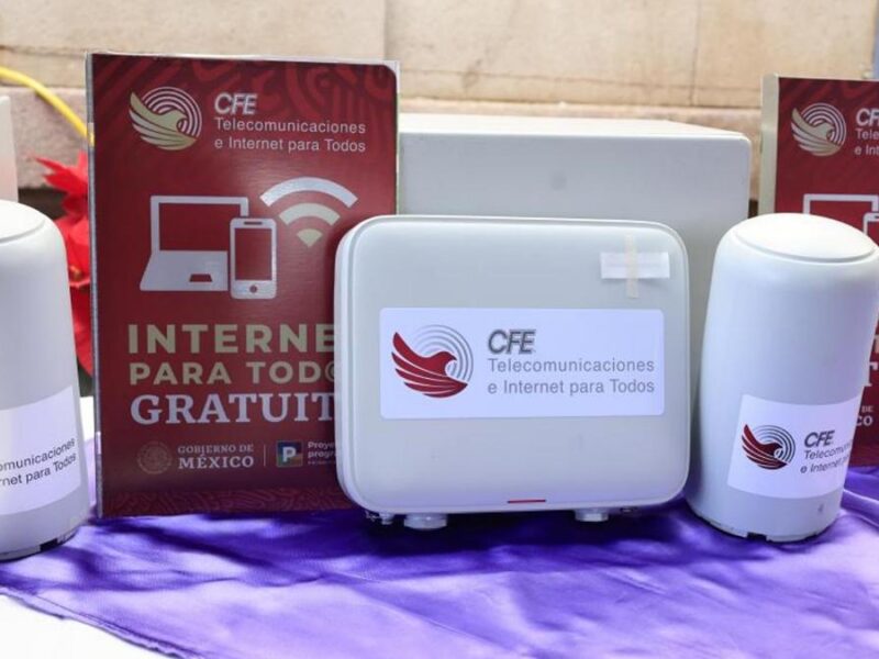 CFE confirma 3 mil 180 nuevos puntos de internet gratuito en distintas zonas de México