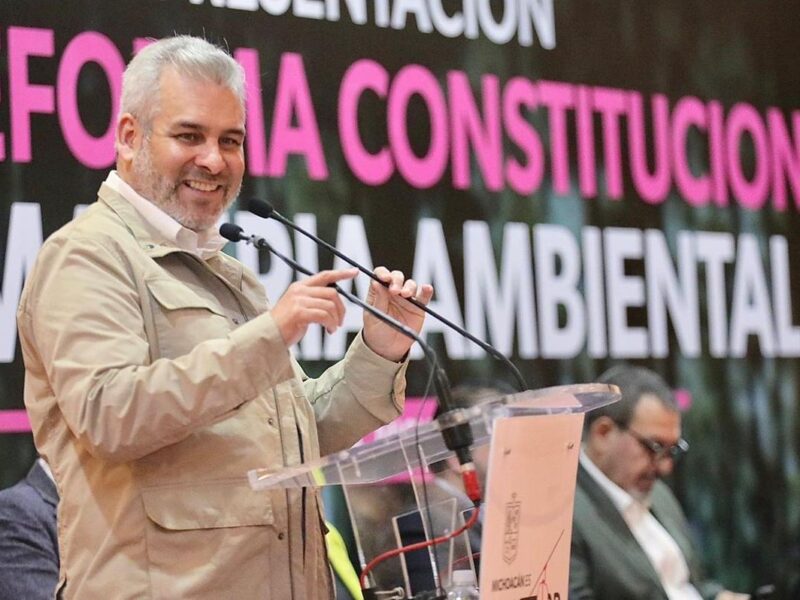 Con reforma ambiental se emitirán avisos por uso ilegal de suelo forestal en Michoacán