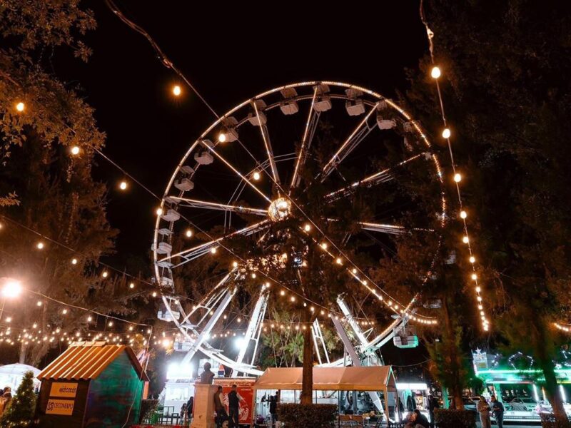 Despide el año con mucha diversión en los juegos mecánicos de la Villa Navideña: Ceconexpo