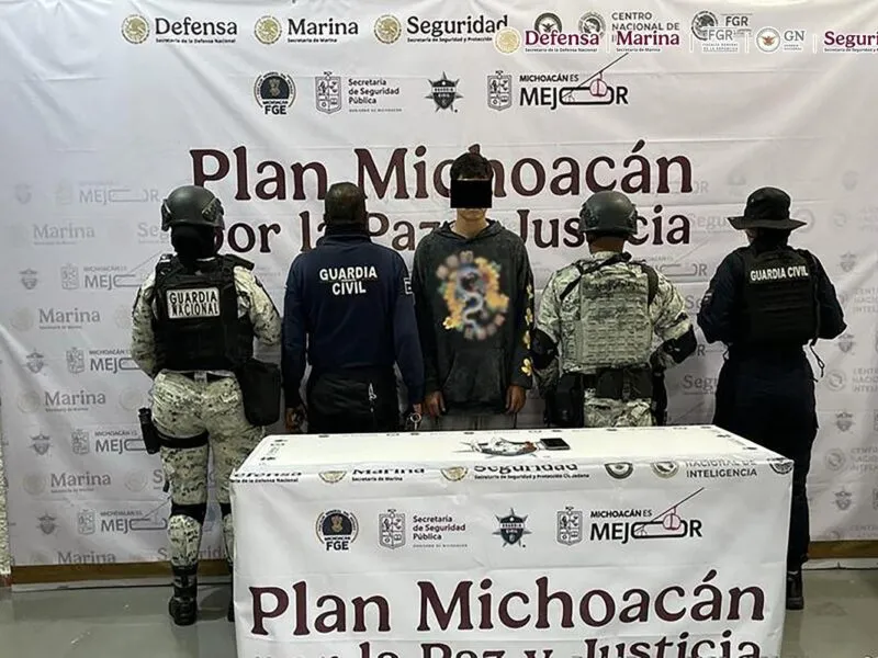 detenidos Plan Michoacán municipios 1