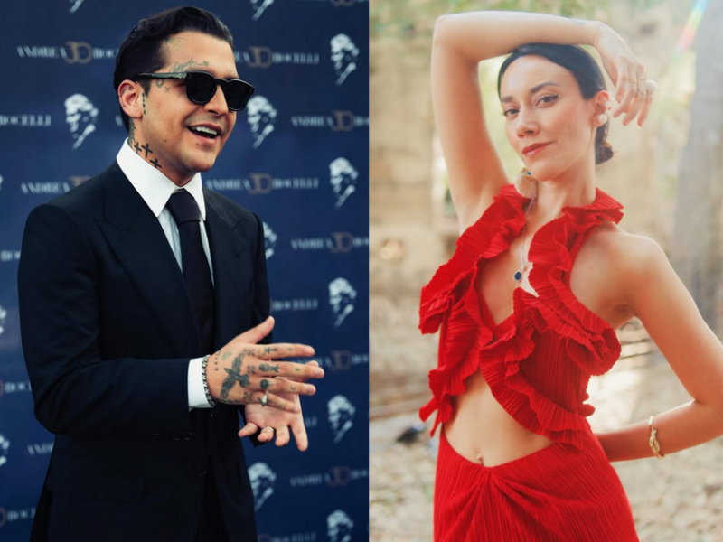 Esmeralda Canapé en romance con Christian Nodal