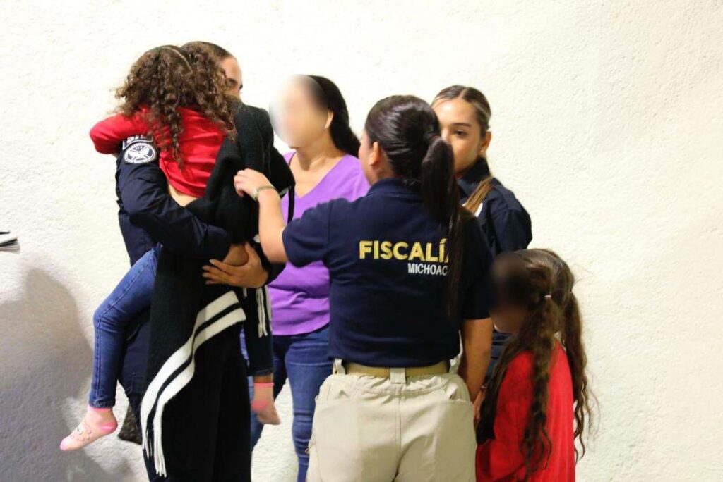 FGE y la SSP de Michoacán localizaron en Nuevo León y trasladaron a Morelia a dos niñas desaparecidas-1