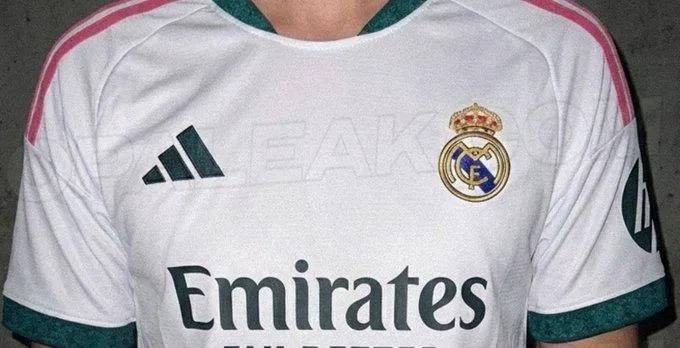 Filtran la nueva playera del Real Madrid para la próxima temporada