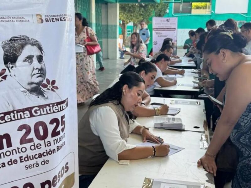 Habrá nuevo registro para la Beca Rita Cetina en 2026; arrancarán beneficios para primarias