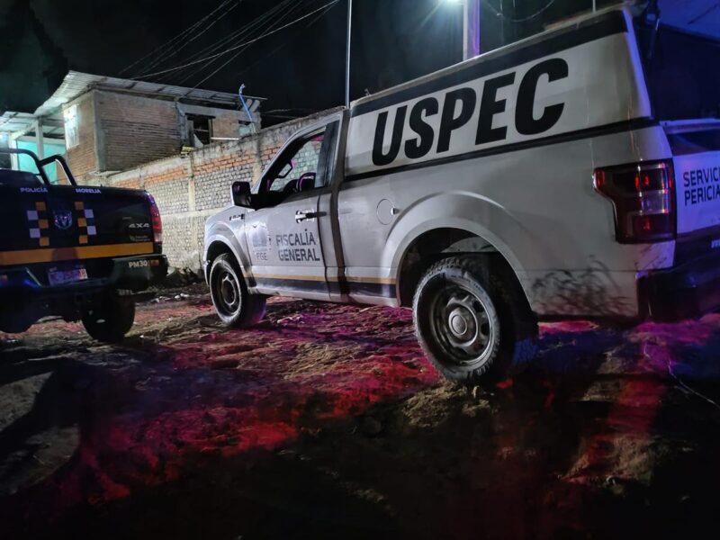 hombre es asesinado dentro de su domicilio en la Tenencia Morelos, Morelia
