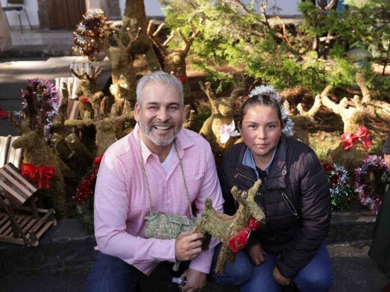 Inaugura Bedolla la Feria del Bosque Navideño 2025 en Morelia; para impulsar la economía de 20 municipios
