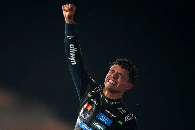 Lando Norris es campeón de la Fórmula 1