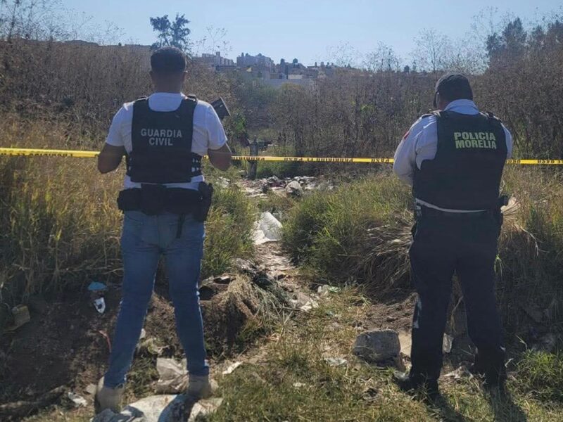 Localizan y resguardan cilindro de gas cloro robado este martes en Morelia