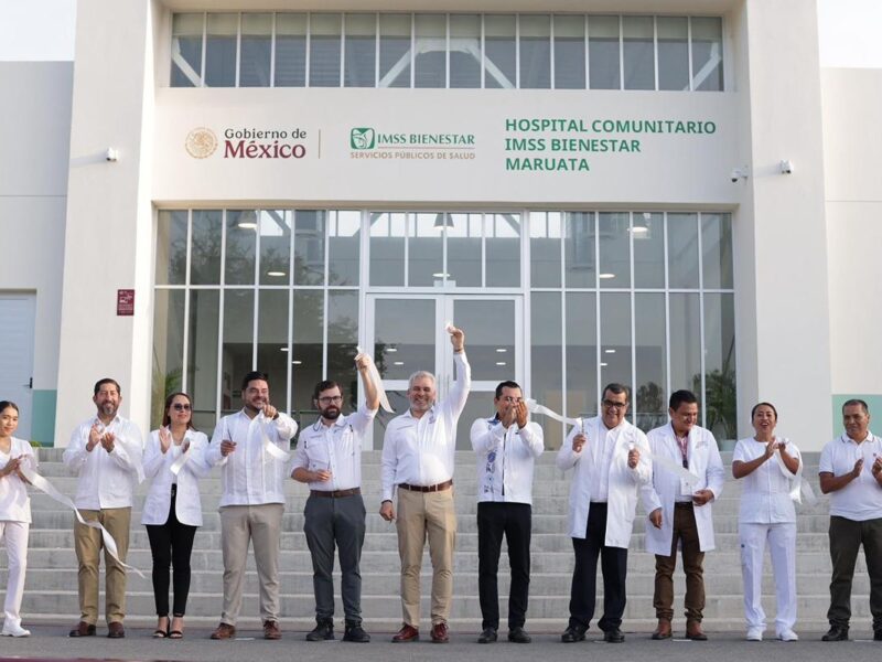 Michoacán fortalece atención médica con tecnología de punta y nuevos hospitales: Bedolla