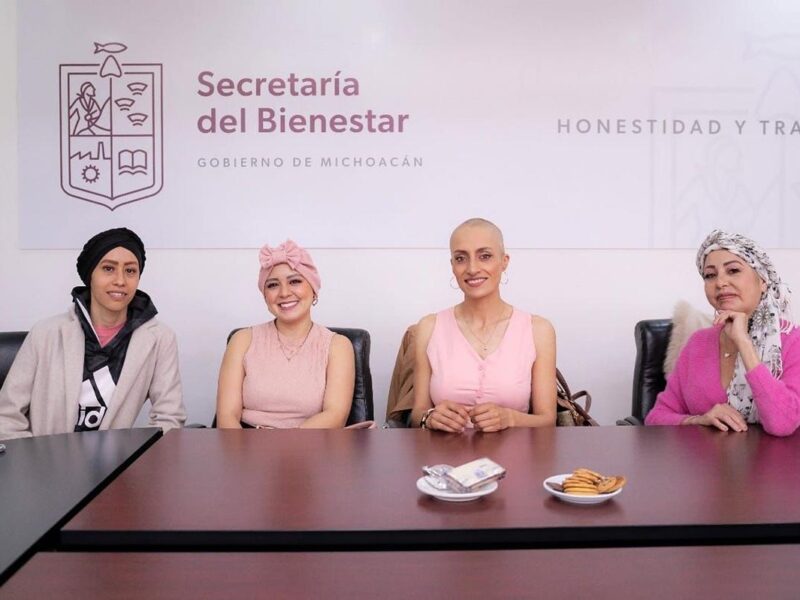 Michoacán ofrece apoyo económico mensual a mujeres con cáncer,