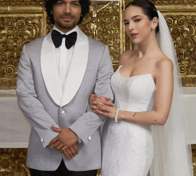 Paty Cantú comparte imágenes inéditas de su boda religiosa con Christian Vázquez