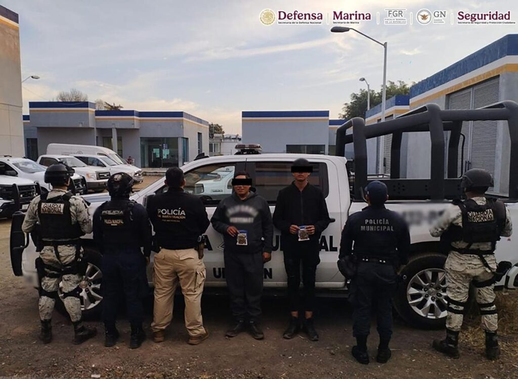Plan Michoacán: Cuatro detenidos, 13 vehículos y artefacto explosivo asegurados en distintos municipios-2