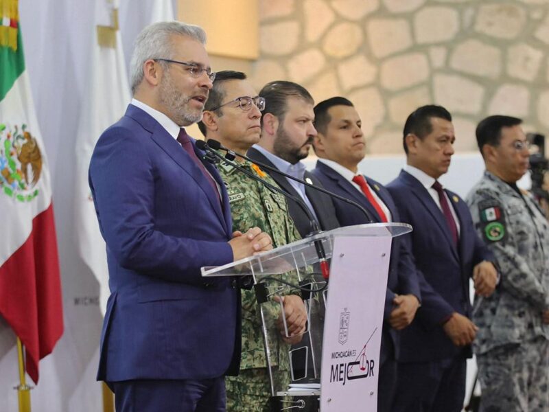 Plan Michoacán logra la cifra de homicidios más baja en 10 años: Bedolla