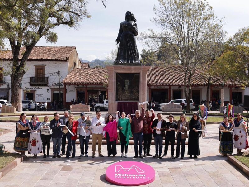 Plaza Gertrudis Bocanegra de Pátzcuaro