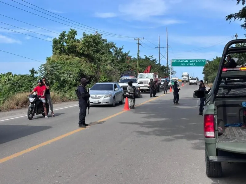 seguridad en límites de Michoacán y Colima
