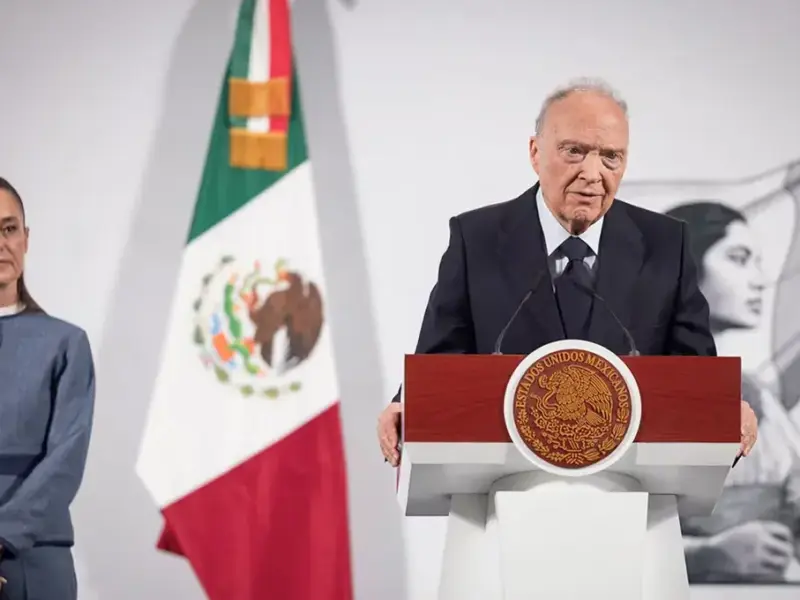 Sheinbaum defiende cargo de Alejandro Gertz Manero en Embajada