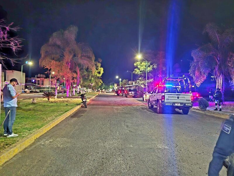 Un joven es asesinado a balazos en el fraccionamiento Villa de las Flores en Zamora