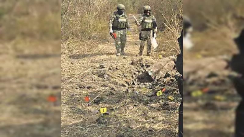 3 presuntos criminales abatidos y 2 agentes heridos por explosivo, saldo de enfrentamiento en Tepalcatepec