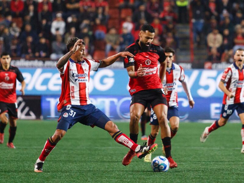 Agónico empate en el Caliente; Xolos y San Luis 1-1