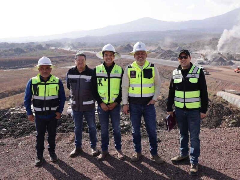Bedolla acelera transformación vial de Morelia; supervisa primer segmento del segundo anillo periférico