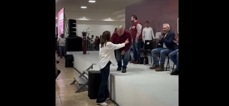 Bedolla evade pronunciarse sobre presunta discusión entre Jesús Mora y Fabiola Alanís