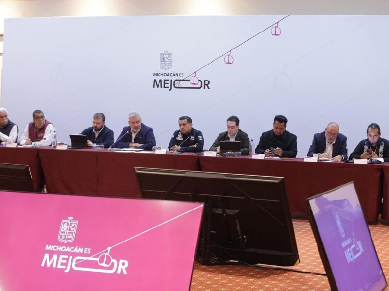 Bedolla y Consejo Supremo Indígena de Michoacán revisan acciones y proyectos 2026