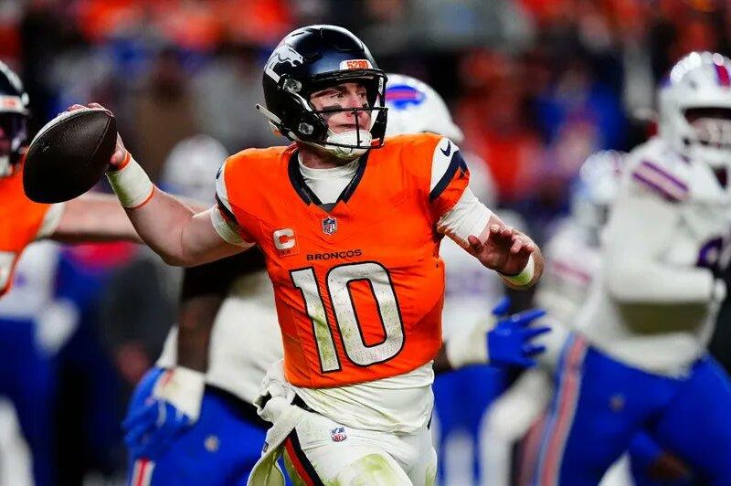 Bo Nix, sufre fractura de tobillo y queda fuera del Campeonato de la AFC