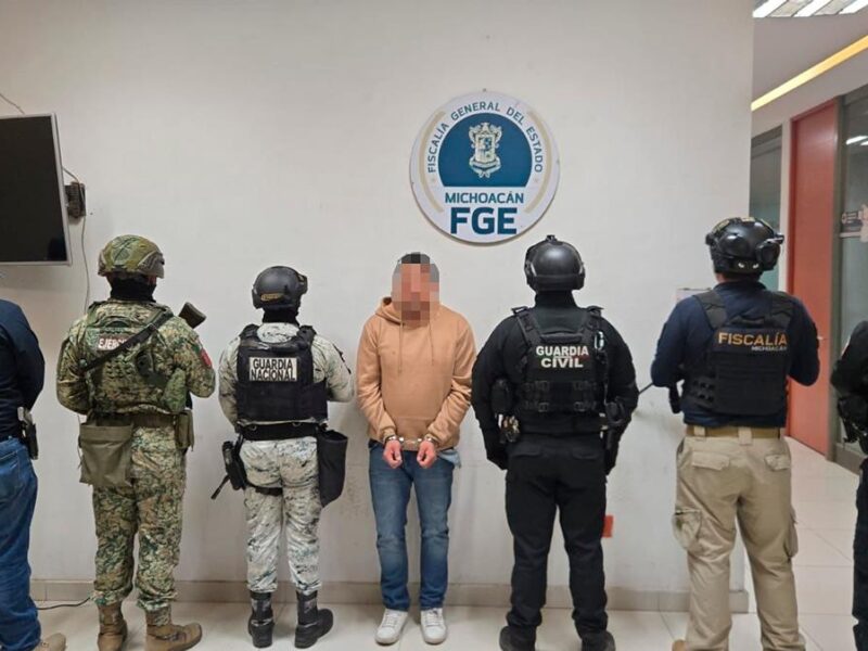 Capturan a Juan José "N" presunto agresor de ataque armado contra policías de Zamora