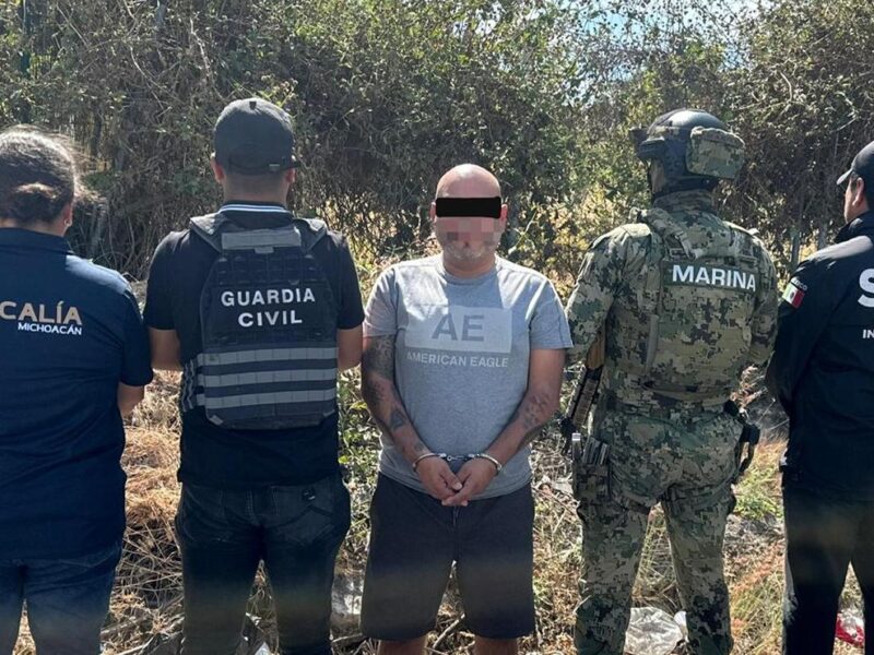Con apoyo de SSP, detienen en Morelos a presunto responsable del homicidio de una familia de Morelia