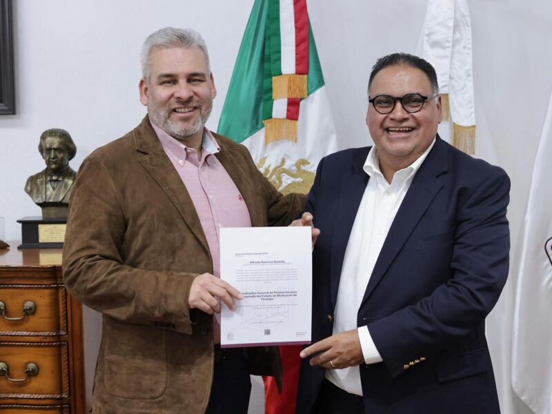 Designa Bedolla a Jesús Adame como titular de la Coordinación de Planeación para el Desarrollo del Estado