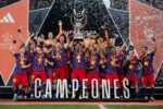 El FC Barcelona es bicampeón de la Supercopa de España al vencer al Real Madrid