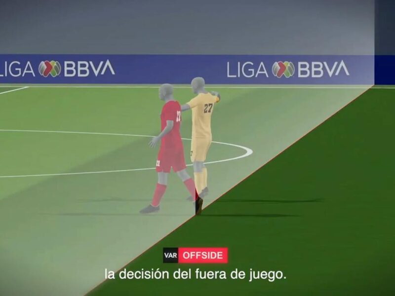 El fuera de lugar semiautomático se estrenó en la Liga MX en el Tijuana vs América: ¿Cómo funciona?