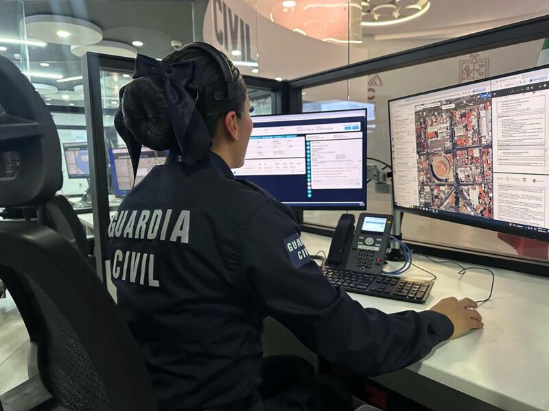 Guardia Civil localiza a menor víctima de secuestro virtual en Los Reyes